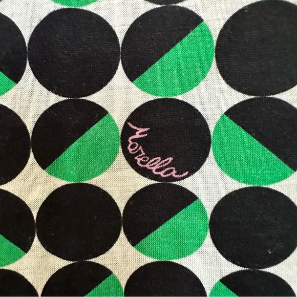 SOLD! MARELLA MAXMARA Labeled as Intrend Green Geometric T-shirt Size:L NWT - Picture 7 of 13